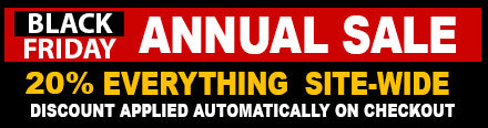 2022 Annual Black Friday Sale! 20% off everything site-wide!