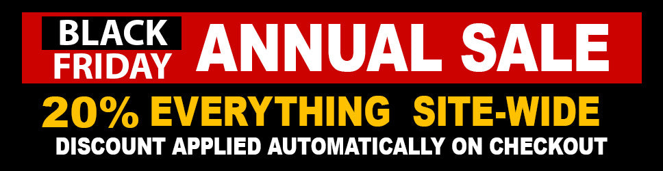 2022 Annual Black Friday Sale! 20% off everything site-wide!