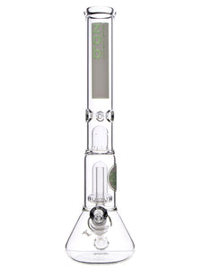 Zob 17 inch Beaker with Fixed Flat Disc Diffuser and UFO Percolator