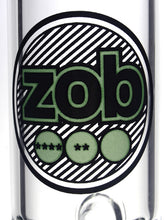 Zob 18 inch Inline Diffused Straight Tube with 8 Arm Tree Percolator