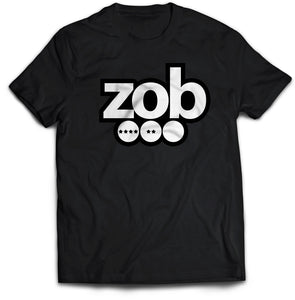 Zob White Dots Logo T-Shirt