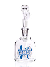 Zob 7.5 inch 75mm Chamber Bubbler with Fixed Downstem and Quartz Banger