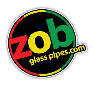 Zob Rasta Stickers | Zob Glass Pipes